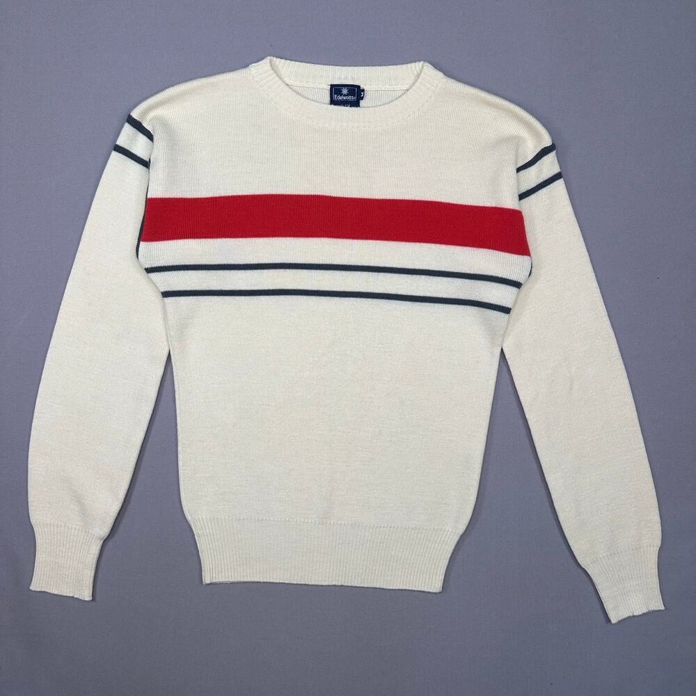 Vintage 1980’s Edelweiss Acrylic/Wool Blend Ski Sweater Men’s Size Medium